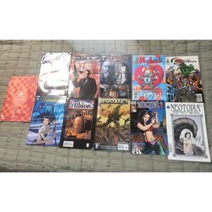 Comic Book Lot Of 9 Mixed Chaos Comics IDW Wildstorm Antarctic Press Maximum